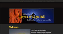 Desktop Screenshot of negrobillcanyon.com